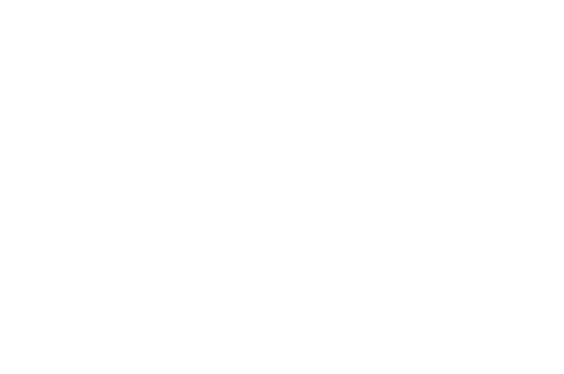 Abstraktes weißes geschwungenes Formelement auf schwarzem Hintergrund