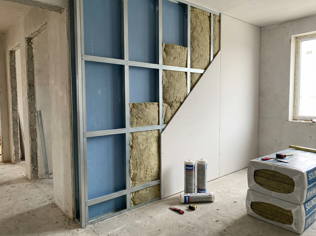 Trockenbauwand Schallschutz: Tipps und Materialien